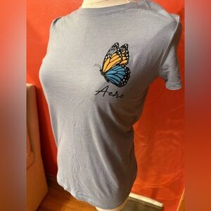 Vintage Blue Women’s AEROPASTALE Shirt Sz MEDIUM